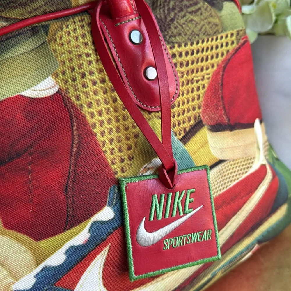 Vintage Nike Sportswear Duffle Bag in Cortez Shoe Print
